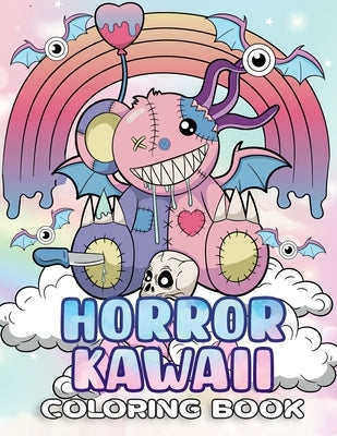 Horror Kawaii Coloring Book: Frighteningly Cute A Fusion of Fear & Cuteness by Trustania Grimesara