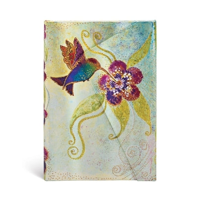Hummingbird Mini Lined Hardcover Journal, 176pg, 85gsm, Laurel Burch Collection by Paperblanks (Whimsical Creations) by Paperblanks