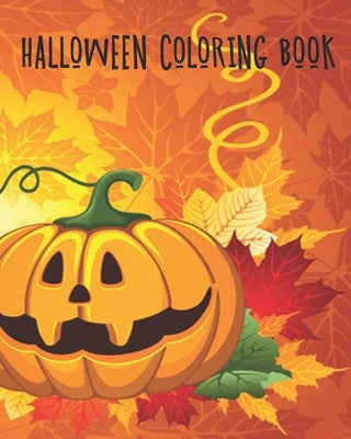 Halloween Coloring: Halloween Monster Coloring Book by Osman, Mahmoud