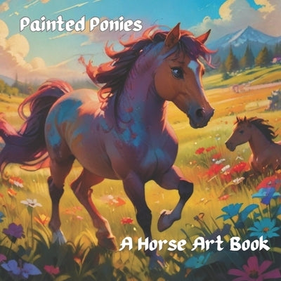 "Painted Ponies: A Horse Art Book" by S, Moses