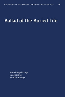 Ballad of the Buried Life by Hagelstange, Rudolf