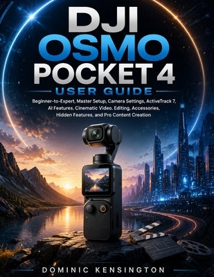 DJI Osmo Pocket 4 User Guide: Beginner-to-Expert, Master Setup, Camera Settings, ActiveTrack 7, AI Features, Cinematic Video, Editing, Accessories, Hi by Kensington, Dominic