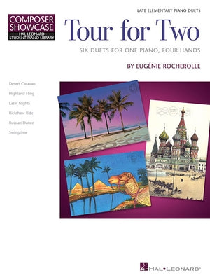 Tour for Two: Hlspl Composer Showcase Nfmc 2024-2028 Selection 1 Piano, 4 Hands by Rocherolle, Eugenie