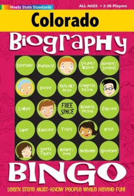 Colorado Biography Bingo by Gallopade International