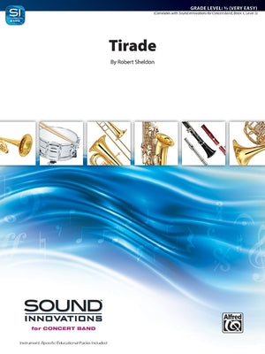 Tirade: Conductor Score & Parts by Sheldon, Robert