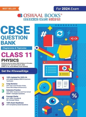 Oswaal CBSE Class 11 Physics Question Bank (2024 Exam) by Oswaal Editorial Board