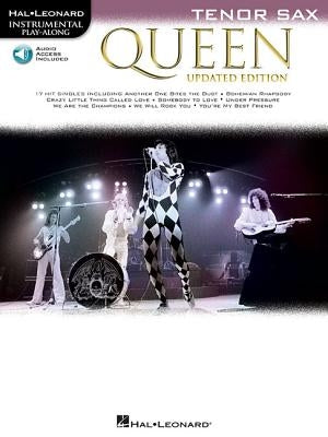 Queen - Updated Edition Tenor Sax Instrumental Play-Along Book/Online Audio by Queen
