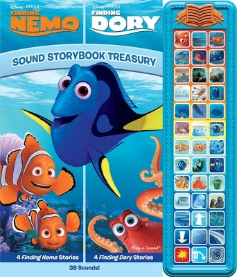 Disney Pixar Finding Nemo Finding Dory: Sound Storybook Treasury [With Battery] by Pi Kids
