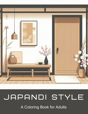 Japandi Style A Coloring Book for Adults: 50 Relaxing Pages for lovers of Japanese, minimalist and Scandi design by Creative, Nicholson Street