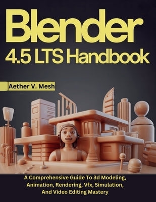 Blender 4.5 LTS Handbook: A Comprehensive Guide To 3d Modeling, Animation, Rendering, Vfx, Simulation, And Video Editing Mastery by V. Mesh, Aether