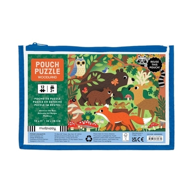 Woodland 12 Piece Pouch Puzzle by Mudpuppy