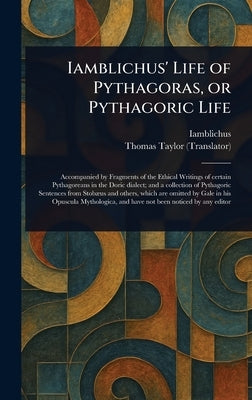 Iamblichus' Life of Pythagoras, or Pythagoric Life by Iamblichus