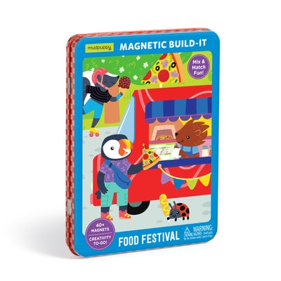 Food Truck Festival Magnetic Play Set by Mudpuppy