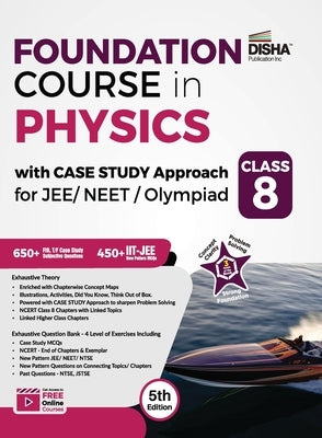Foundation Course in Physics with Case Study Approach for JEE/ NEET/ Olympiad Class 8 - 5th Edition by Disha Experts