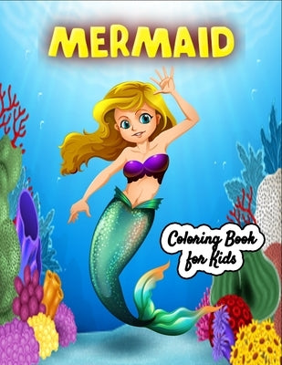 Mermaid coloring book for Kids: Cute and Unique Colouring Pages by Merocon, Cetuxim