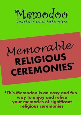 Memodoo Memorable Religious Ceremonies by Memodoo