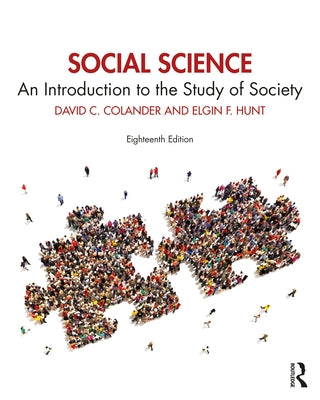 Social Science: An Introduction to the Study of Society by Colander, David C.