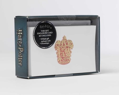 Harry Potter: Gryffindor Foil Gift Enclosure Cards (Set of 10) by Insight Editions