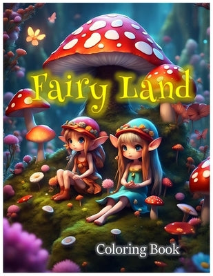 Fairyland Coloring book: Fairyland with little fairy, and fairy gardens, this coloring book will transport you to a mystical realm where the po by Pirabun, Pongsagorn Eakky