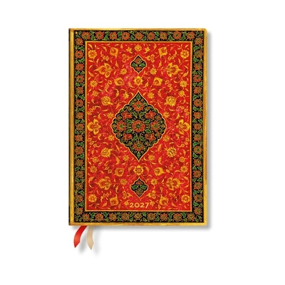 2027 Layla MIDI Hardcover 12-Month Daily Planner, 416pg, 80gsm by Paperblanks (Persian Poetry) by Paperblanks