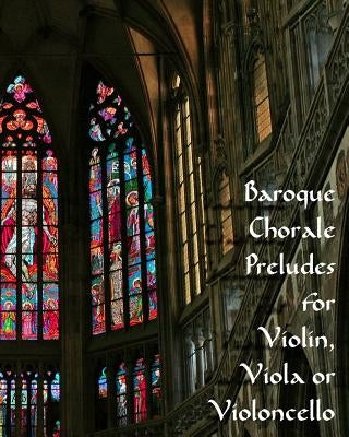 Baroque Preludes For Violin, Viola Or Violoncello by Jones, Noel