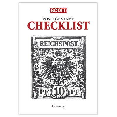 Scott Stamp Checklist: Germany: Scott Stamp Checklist: Germany by Bigalke, Jay