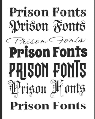 Prison Fonts by Sleeper, Sara