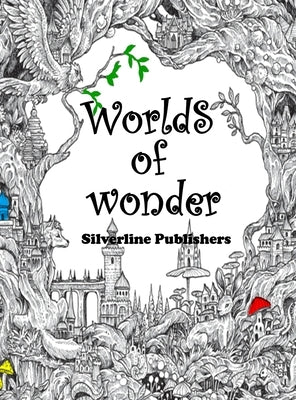 Worlds of Wonder: An Adult coloing book for anxiety and stress relief by Publishing, Silver Line