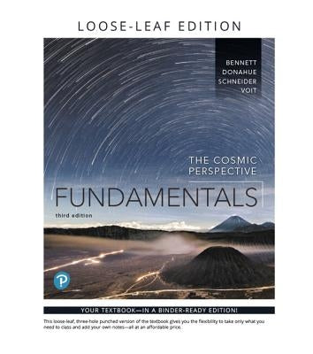 The Cosmic Perspective Fundamentals by Bennett, Jeffrey