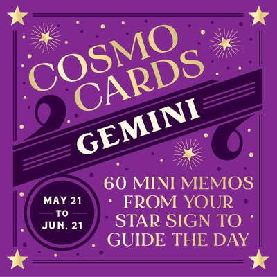 Cosmo Cards: Gemini: 60 Mini Memos from Your Star Sign to Guide the Day by Ocena, Randi