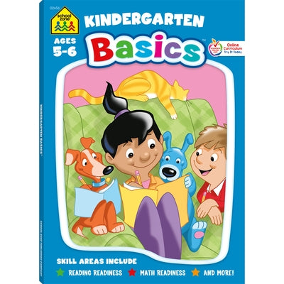 School Zone Kindergarten Basics 96-Page Workbook by Zone, School