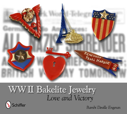 WWII Bakelite Jewelry: Love and Victory by Deville Engeran, Bambi