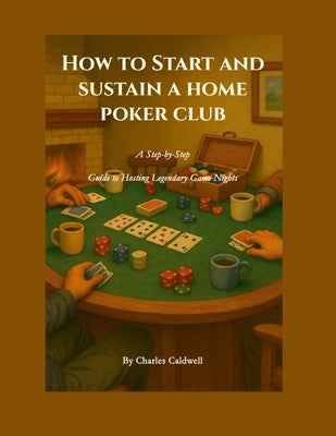 How to Start and Sustain a Home Poker Club: A Step-by-Step Guide to Hosting Legendary Game Nights by Caldwell, Charles