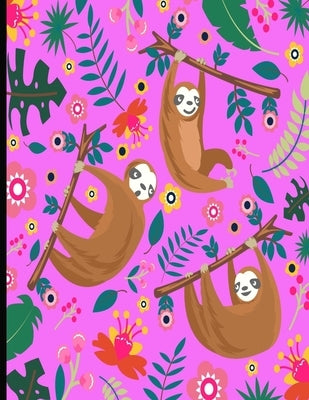 This Is My Super Cute Sloth Puzzle Book: Pink Cover Sloth Puzzle Book With 110 Pages. Tic Tac Toe, Hangman, 4 In A Row & Dots And Boxes Activities Boo by Publications, Noteworthy