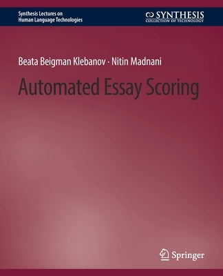 Automated Essay Scoring by Klebanov, Beata Beigman