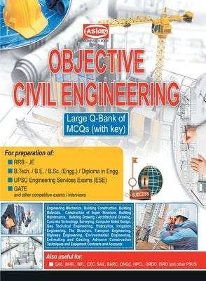 Q-Bank McQs Rrb with Key Civil Engg. Objective by Singh, Shikhar