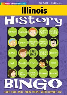 Illinois History Bingo Game! by Gallopade International