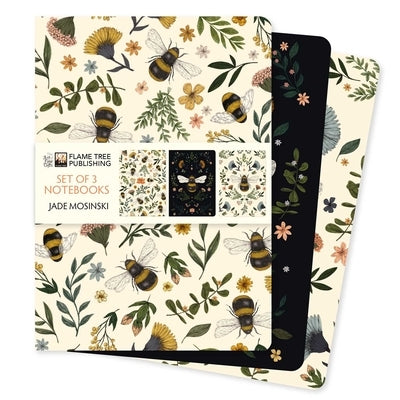 Jade Mosinski Set of 3 Standard Notebooks by Flame Tree Studio