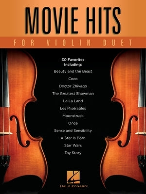 Movie Hits for Violin Duet by Hal Leonard Corp
