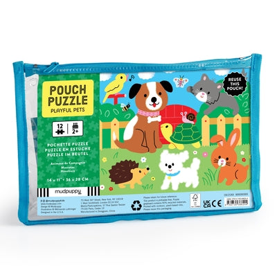Playful Pets 12 Piece Pouch Puzzle by Mudpuppy