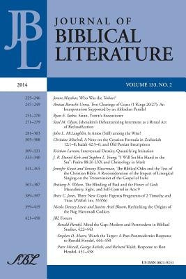 Journal of Biblical Literature 133.2, 2014 by Reinhartz, Adele