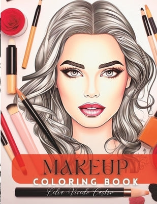 Model face makeup coloring book by Vicedo Castro, Celia