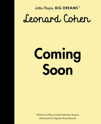 Leonard Cohen by Sanchez Vegara, Maria Isabel