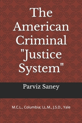 The American Criminal Justice System: Urgent Call for an Overhaul by Saney, Parviz