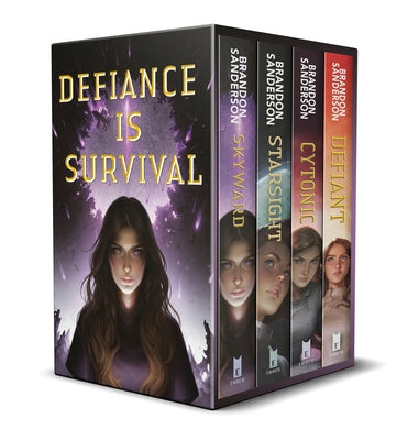 Skyward 4-Book Boxed Set: Skyward; Starsight; Cytonic; Defiant by Sanderson, Brandon