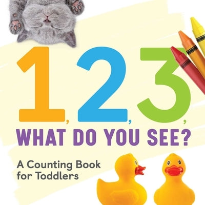 1, 2, 3, What Do You See?: A Counting Book for Toddlers by Rockridge Press