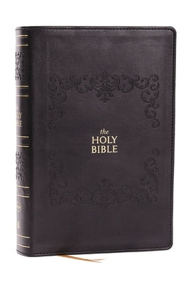 NKJV Bible: Personal Size Giant Print, Black Leathersoft, Holy Bible, Red Letter, Comfort Print: New King James Version by Thomas Nelson