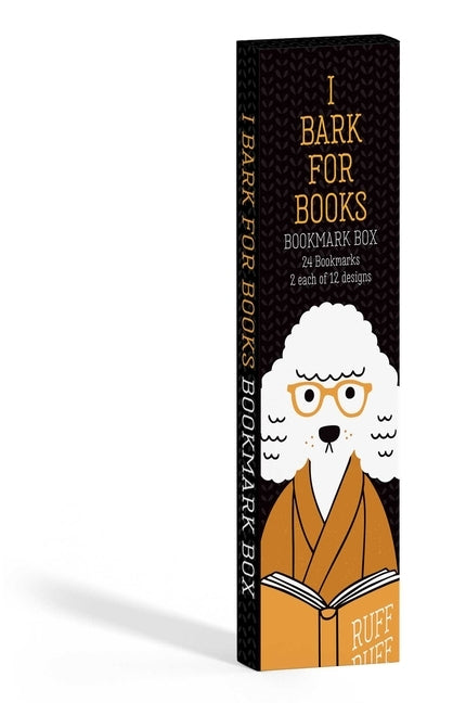 I Bark for Books Bookmark Box by Gibbs Smith Gift