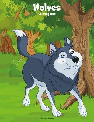 Wolves Coloring Book 1 by Snels, Nick