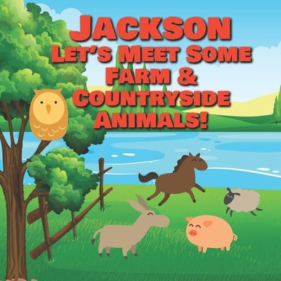 Jackson Let's Meet Some Farm & Countryside Animals!: Farm Animals Book for Toddlers - Personalized Baby Books with Your Child's Name in the Story - Ch by Publishing, Chilkibo